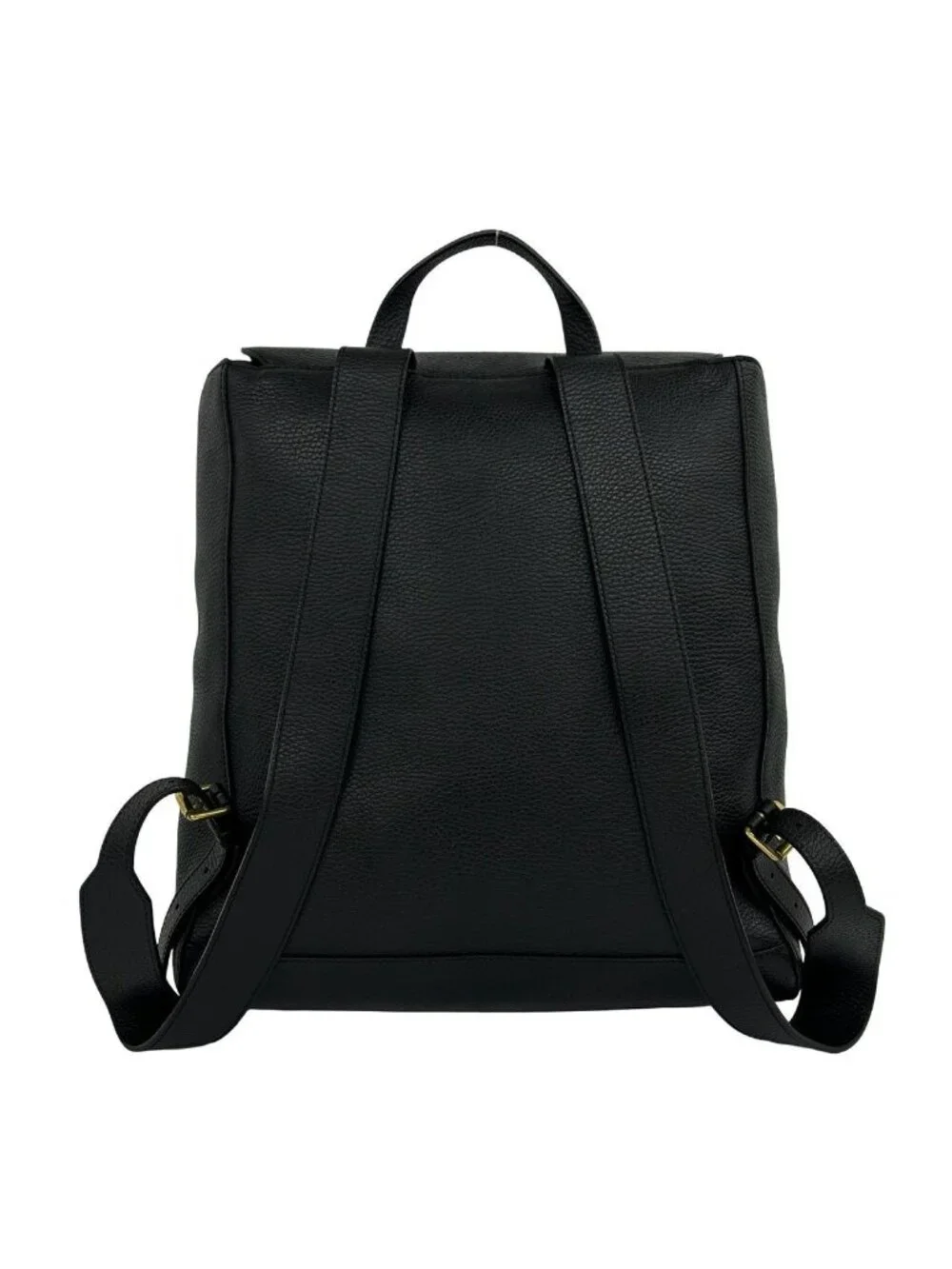Gucci GG Logo Leather Backpack Black